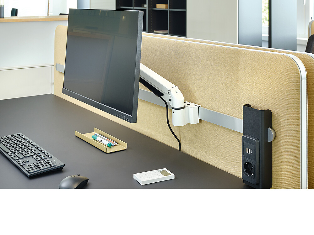 Viewprime plus braccio porta monitor - scrivania 210